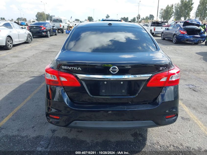 2016 Nissan Sentra Sv VIN: 3N1AB7AP1GY338822 Lot: 40718281