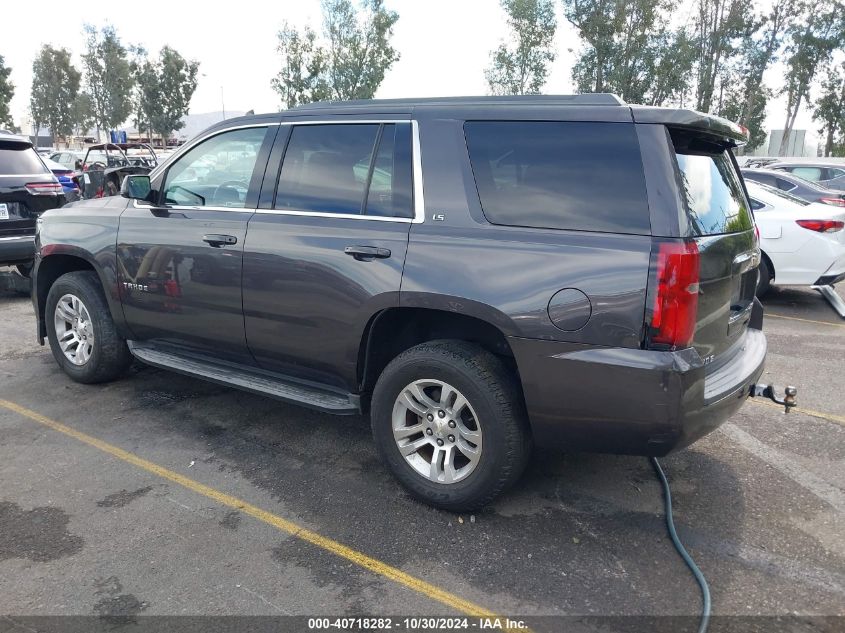 2016 Chevrolet Tahoe Ls VIN: 1GNSCAEC9GR388450 Lot: 40718282