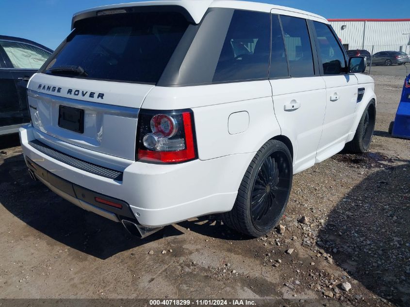 2013 Land Rover Range Rover Sport Hse VIN: SALSF2D43DA771495 Lot: 40718299