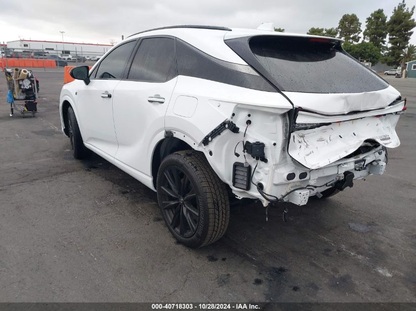 VIN 2T2BCMEA4RC015947 2024 Lexus RX 500H, F Sport P... no.3