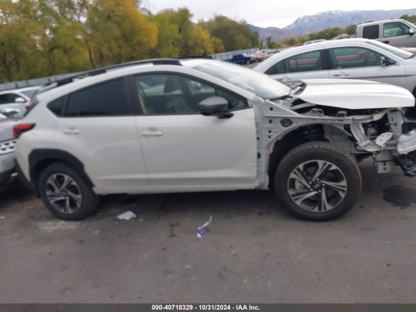 2024 Subaru Crosstrek Premium VIN: JF2GUADC1R8211222 Lot: 40718329