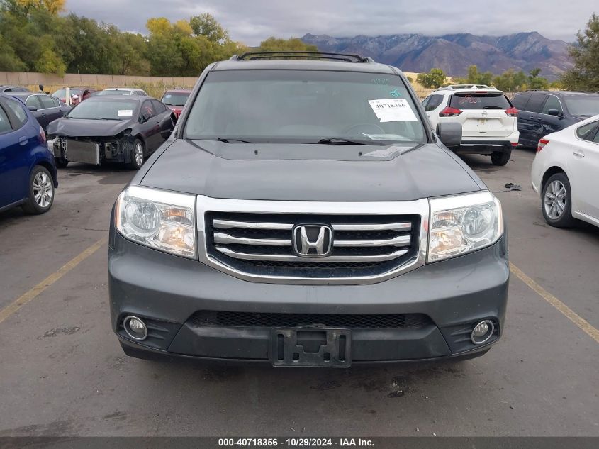 2012 Honda Pilot Ex-L VIN: 5FNYF4H59CB044626 Lot: 40718356