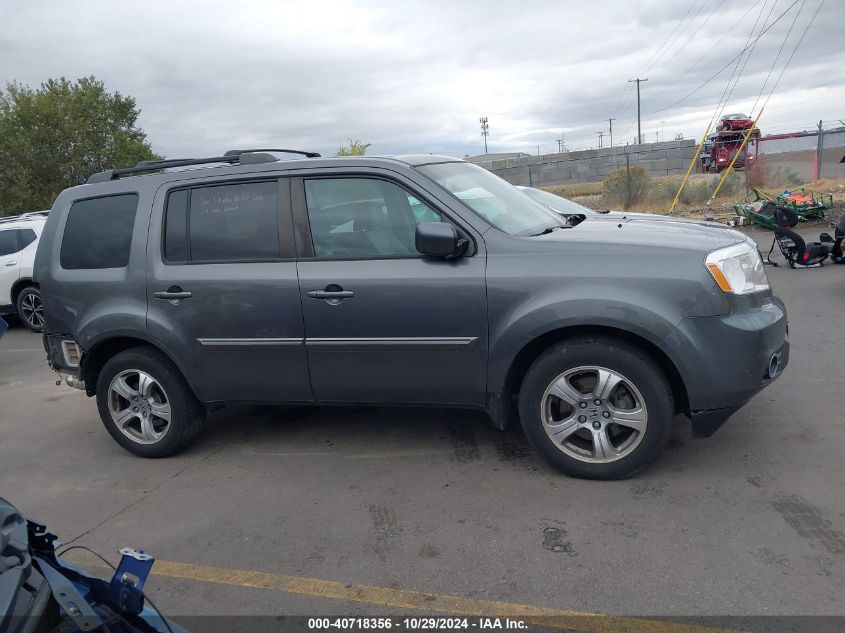 2012 Honda Pilot Ex-L VIN: 5FNYF4H59CB044626 Lot: 40718356