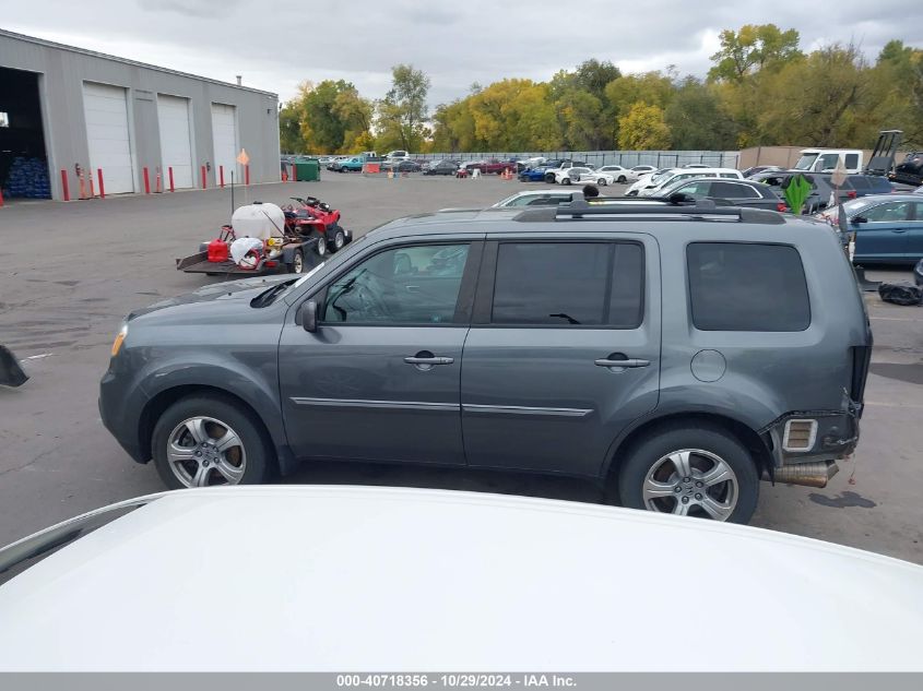 2012 Honda Pilot Ex-L VIN: 5FNYF4H59CB044626 Lot: 40718356