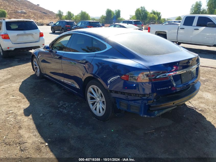 2016 Tesla Model S 60D/70D/75D/85D/90D VIN: 5YJSA1E29GF156667 Lot: 40718358