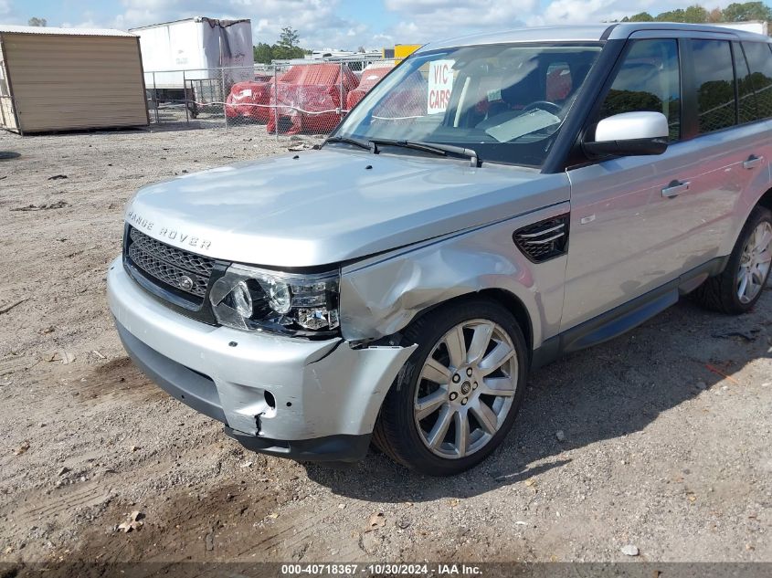 2013 Land Rover Range Rover Sport Hse VIN: SALSF2D48DA792973 Lot: 40718367