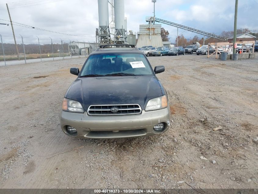 2000 Subaru Outback Limited VIN: 4S3BH6863Y6617463 Lot: 40718373