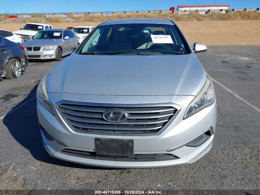 2016 Hyundai Sonata Se VIN: 5NPE24AF0GH264861 Lot: 40718385