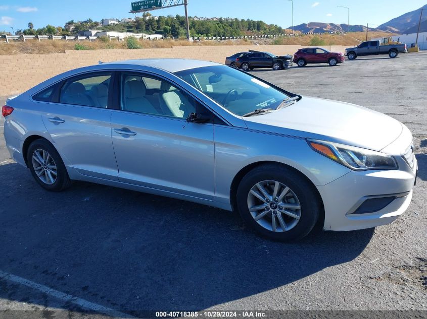 2016 Hyundai Sonata Se VIN: 5NPE24AF0GH264861 Lot: 40718385