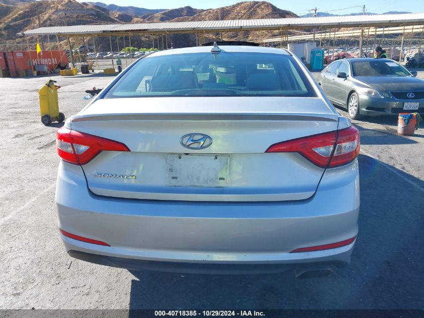 2016 Hyundai Sonata Se VIN: 5NPE24AF0GH264861 Lot: 40718385