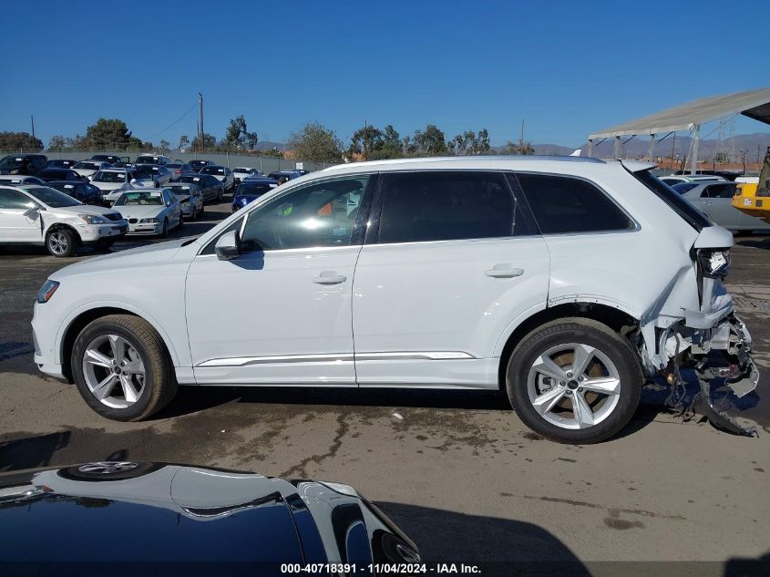 2023 Audi Q7 Premium 55 Tfsi Quattro Tiptronic VIN: WA1AXBF70PD017877 Lot: 40718391