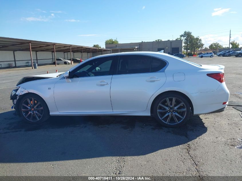 2013 Lexus Gs 350 VIN: JTHBE1BL6D5019618 Lot: 40718411