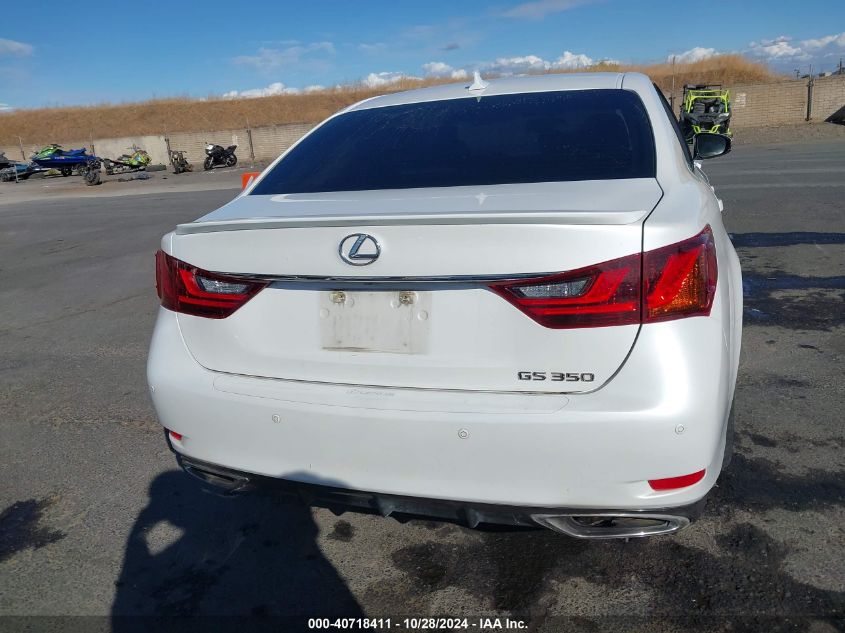 2013 Lexus Gs 350 VIN: JTHBE1BL6D5019618 Lot: 40718411