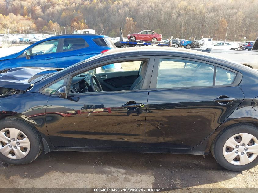 2017 Kia Forte Lx VIN: 3KPFK4A79HE015137 Lot: 40718420