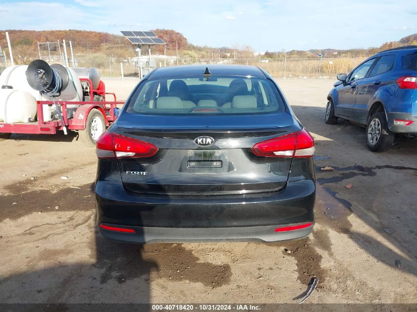 2017 Kia Forte Lx VIN: 3KPFK4A79HE015137 Lot: 40718420