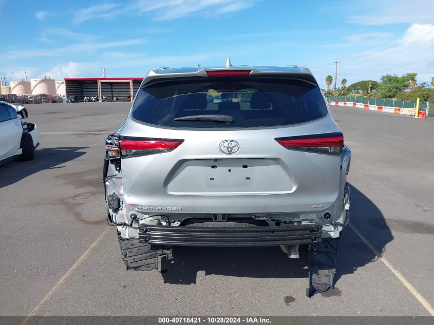 2023 Toyota Highlander Xle VIN: 5TDKDRAH0PS505436 Lot: 40718421