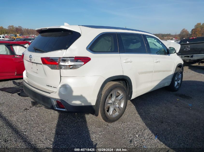 VIN 5TDDZRFH5JS819951 2018 TOYOTA HIGHLANDER no.4