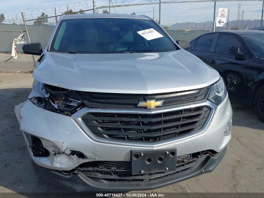 2020 Chevrolet Equinox Fwd Ls VIN: 3GNAXHEV8LS599625 Lot: 40718427