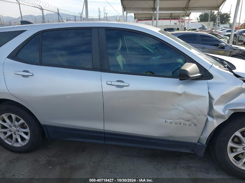 2020 Chevrolet Equinox Fwd Ls VIN: 3GNAXHEV8LS599625 Lot: 40718427