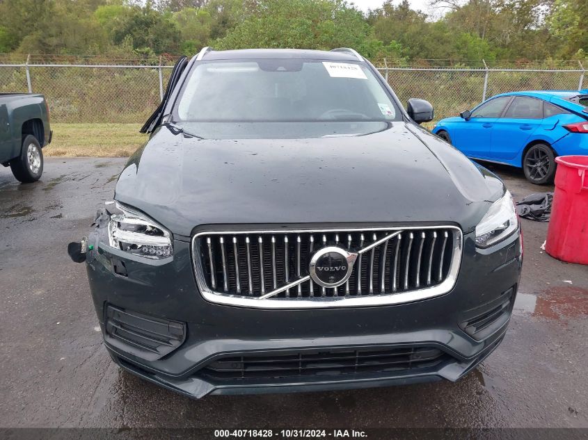 2021 Volvo Xc90 T6 Momentum 7 Passenger VIN: YV4A22PK2M1696133 Lot: 40718428