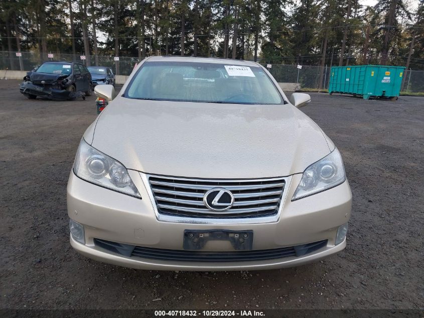 2012 Lexus Es 350 VIN: JTHBK1EG7C2485503 Lot: 40718432