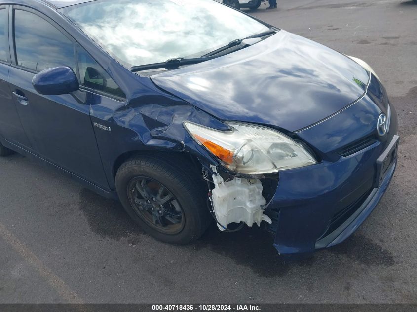 VIN JTDKN3DU1F0437572 2015 Toyota Prius, Five/Four/... no.6