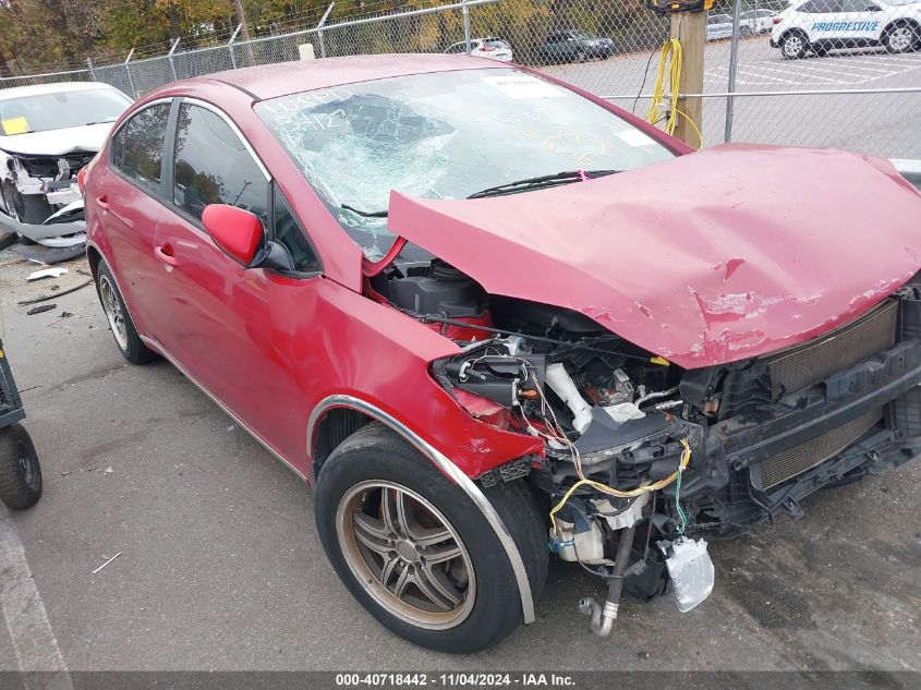 2014 Kia Forte Lx VIN: KNAFK4A62E5068466 Lot: 40718442