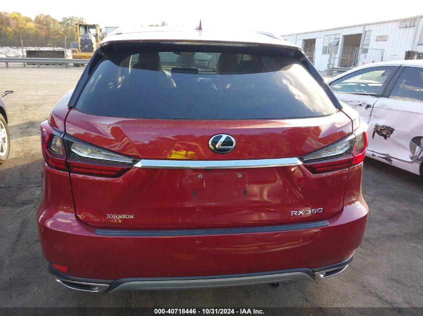 2021 Lexus Rx 350 VIN: 2T2HZMAA4MC202774 Lot: 40718446