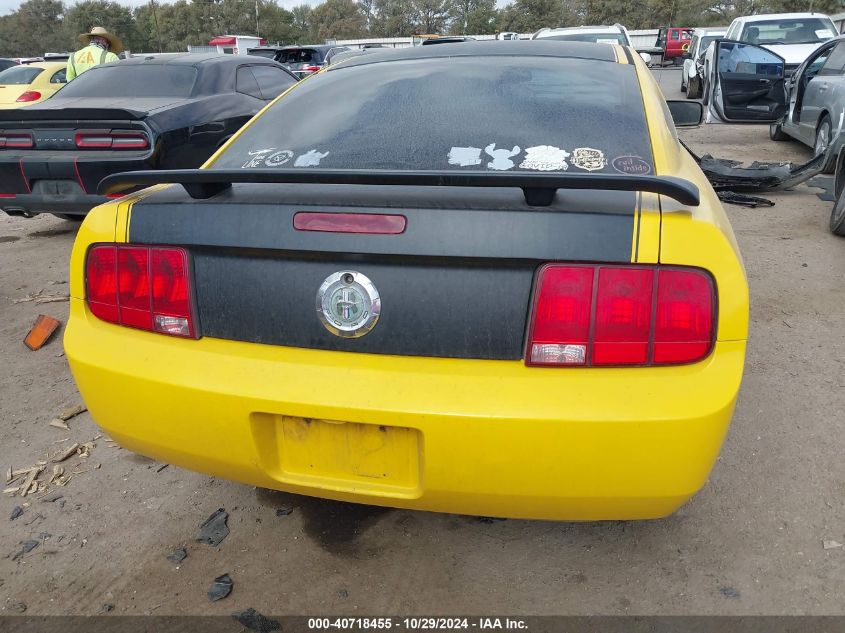 2006 Ford Mustang V6 VIN: 1ZVFT80N965155294 Lot: 40718455