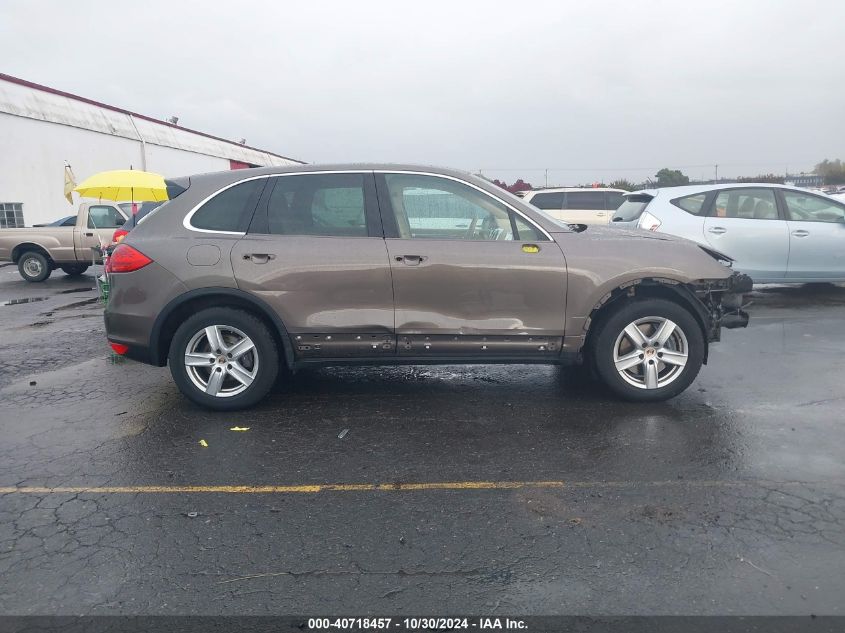 2014 Porsche Cayenne VIN: WP1AA2A27ELA91124 Lot: 40718457