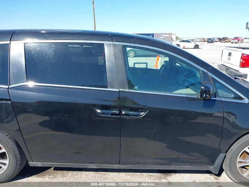 2011 Honda Odyssey Ex-L VIN: 5FNRL5H69BB010552 Lot: 40718468