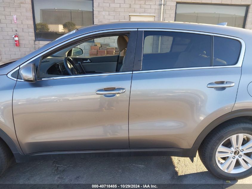 2018 Kia Sportage Lx VIN: KNDPM3AC7J7326772 Lot: 40718485