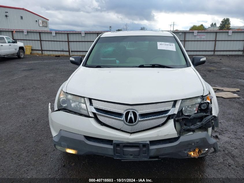 2007 Acura Mdx Sport Package VIN: 2HNYD28517H552352 Lot: 40718503