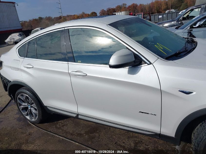 2015 BMW X4 xDrive28I VIN: 5UXXW3C54F0F89442 Lot: 40718519