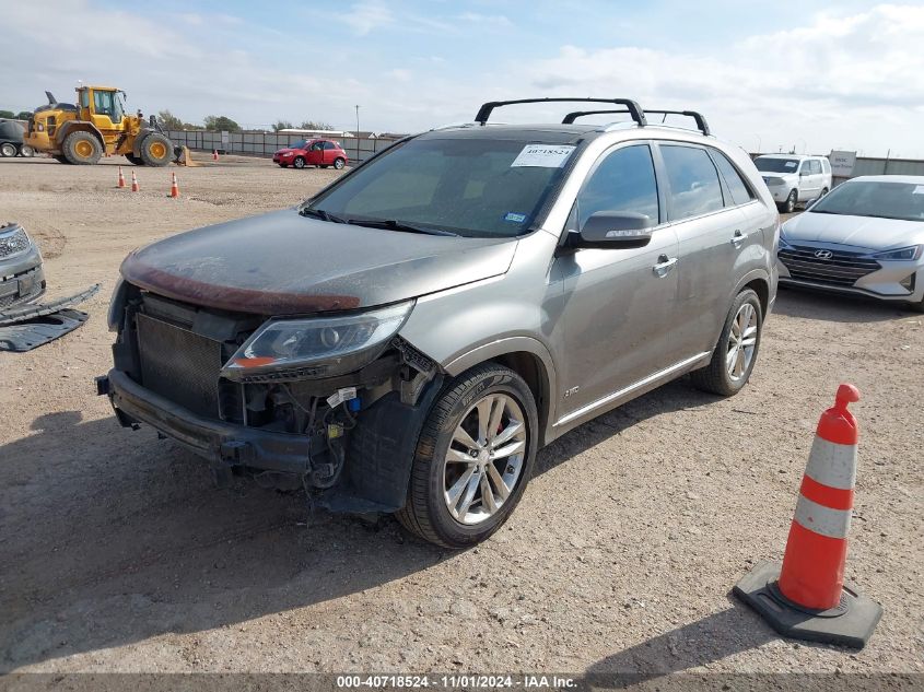 VIN 5XYKWDA77FG606781 2015 KIA Sorento, Limited V6 no.2