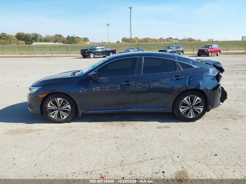 2018 Honda Civic Ex-L VIN: 19XFC1F76JE002162 Lot: 40718548