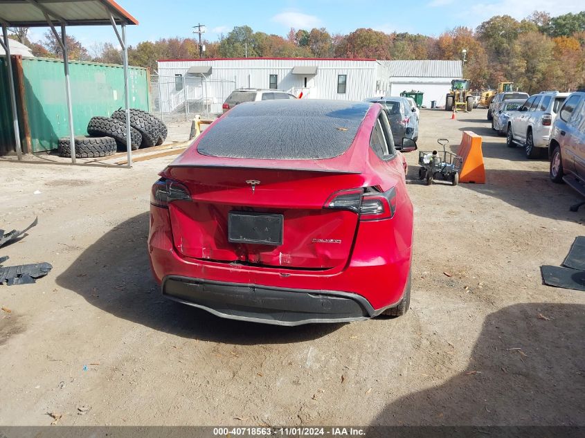 2023 Tesla Model Y Performance Dual Motor All-Wheel Drive VIN: 7SAYGDEF6PF870935 Lot: 40718563