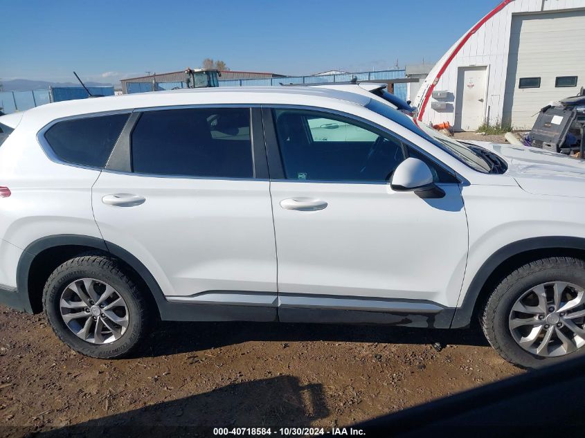 2019 Hyundai Santa Fe Se VIN: 5NMS2CAD1KH113318 Lot: 40718584