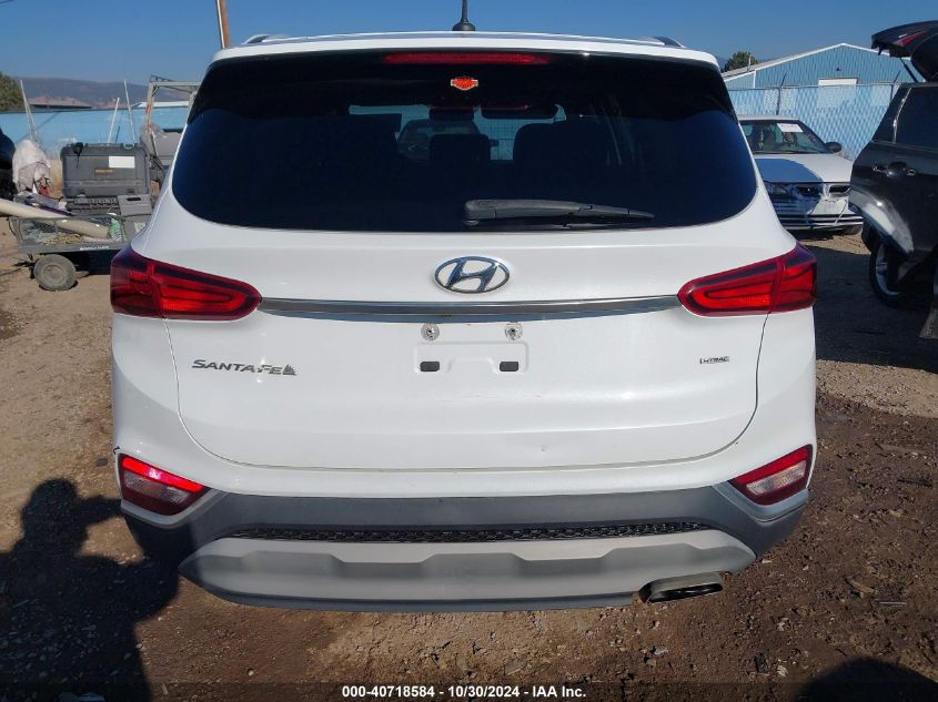 2019 Hyundai Santa Fe Se VIN: 5NMS2CAD1KH113318 Lot: 40718584