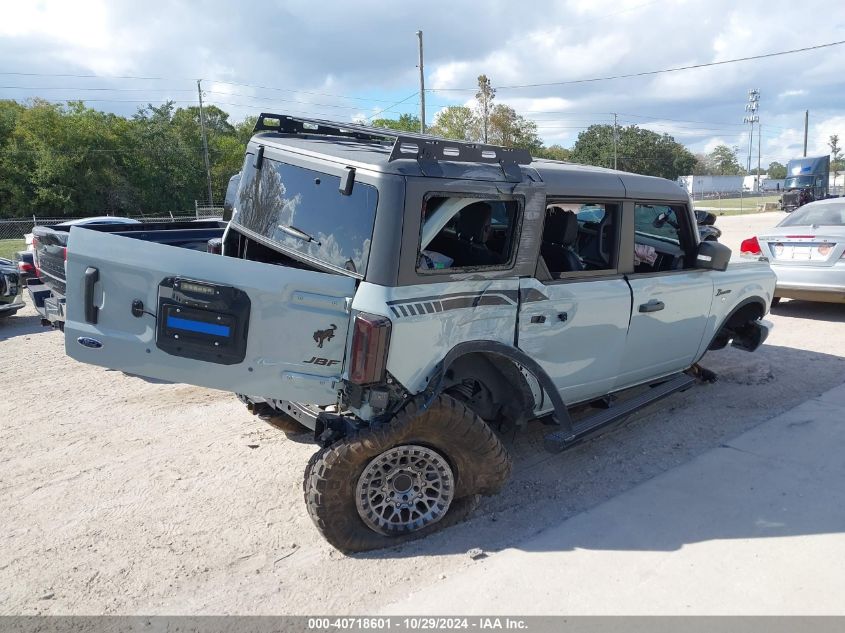 2022 Ford Bronco Wildtrak VIN: 1FMEE5DP9NLB21087 Lot: 40718601