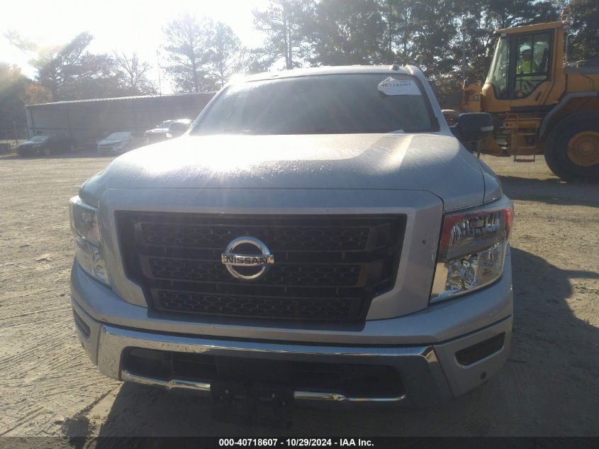 2020 Nissan Titan Sv 4X2 VIN: 1N6AA1EF2LN505322 Lot: 40718607