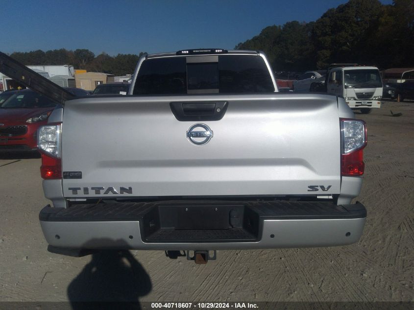 2020 Nissan Titan Sv 4X2 VIN: 1N6AA1EF2LN505322 Lot: 40718607