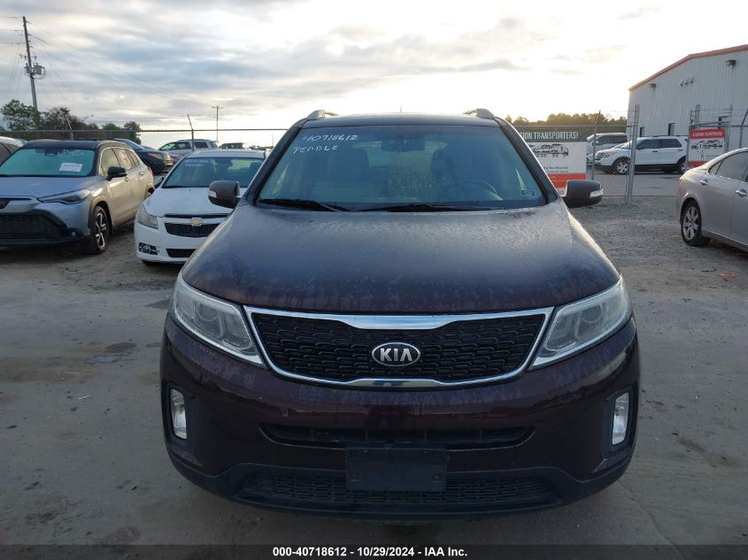 2015 Kia Sorento Lx VIN: 5XYKTCA61FG586263 Lot: 40718612