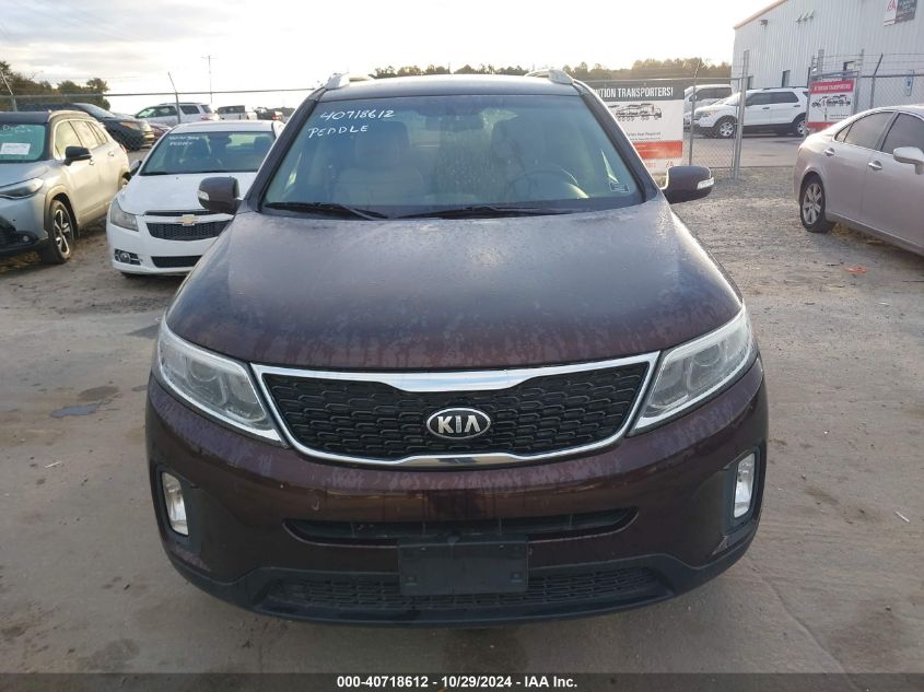 2015 Kia Sorento Lx VIN: 5XYKTCA61FG586263 Lot: 40718612