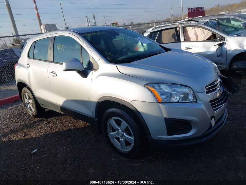 VIN 3GNCJNSB4GL184224 2016 CHEVROLET TRAX no.1