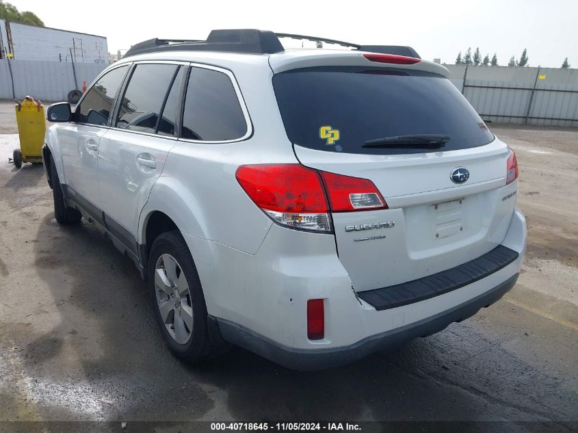 2010 Subaru Outback 2.5I Premium VIN: 4S4BRCGCXA3313486 Lot: 40718645