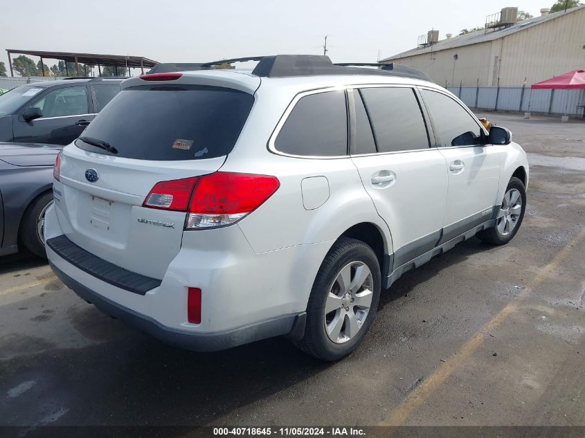 2010 Subaru Outback 2.5I Premium VIN: 4S4BRCGCXA3313486 Lot: 40718645