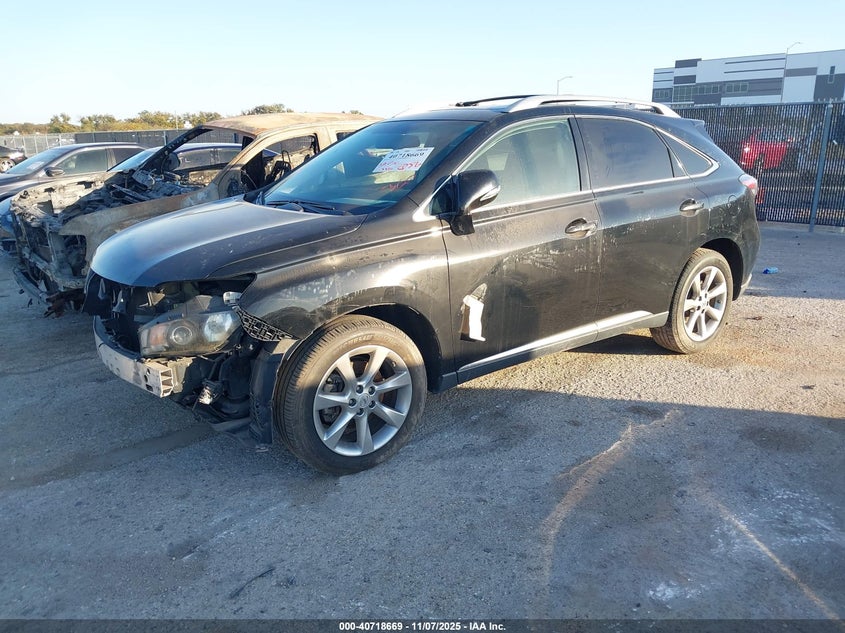 2T2ZK1BA2CC067363 2012 LEXUS RX photo no. 2