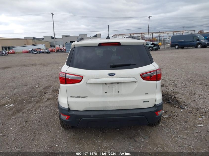 2018 Ford Ecosport Se VIN: MAJ3P1TE2JC196714 Lot: 40718678