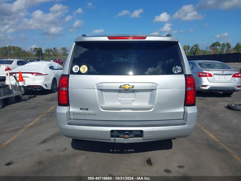 2015 Chevrolet Suburban 1500 Lt VIN: 1GNSCJKC2FR604416 Lot: 40718684